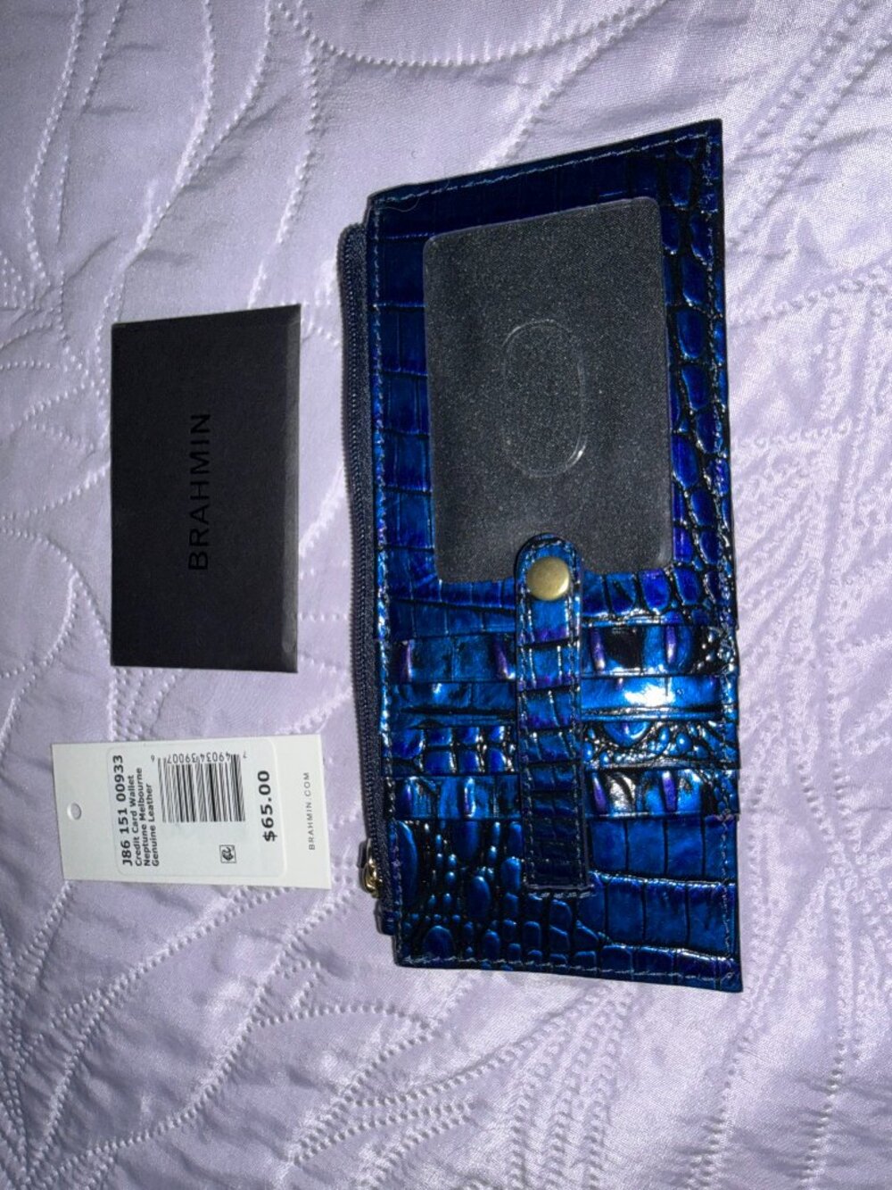 Brahmin Neptune Melbourne Credit Card Wallet